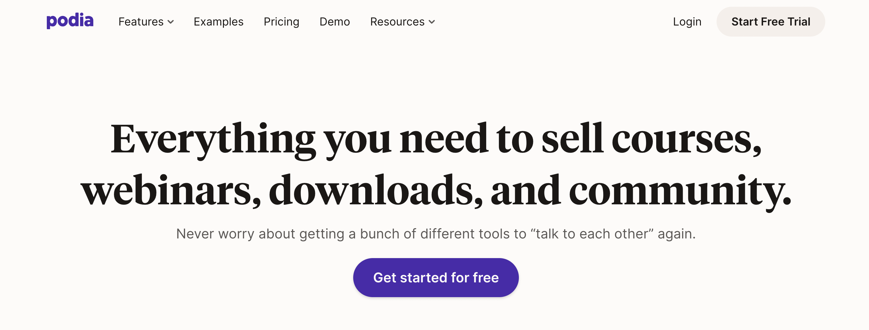 Imagine if Podia, Circle, ConvertKit, Airtable and Ghost Had a Baby.