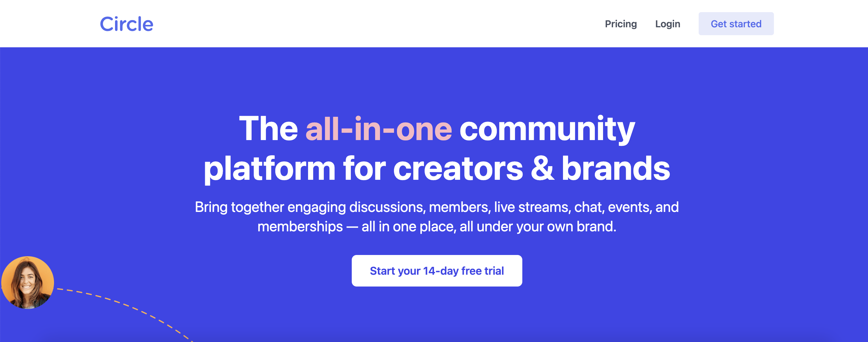 Imagine if Podia, Circle, ConvertKit, Airtable and Ghost Had a Baby.